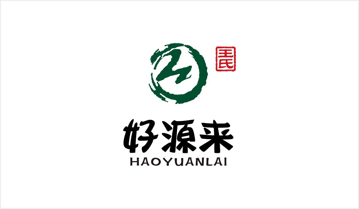 王氏好源来标志设计餐饮标志设计爆肚王品牌logo北京